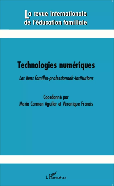 Technologies numériques - Véronique Francis, Maria Carmen Aguilar - Editions L'Harmattan