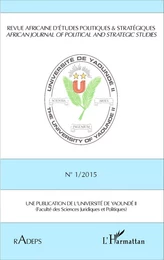 Revue africaine d'études politiques et stratégiques