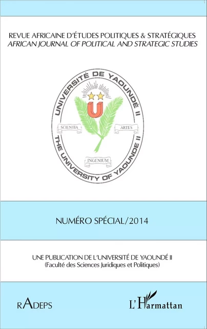 Revue Africaine d'Etudes Politiques & Stratégiques RADEPS -  - Editions L'Harmattan