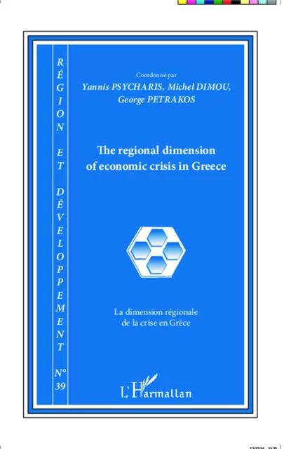 The regional dimension of economic crisis in Greece -  - Editions L'Harmattan