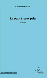 La paix à tout prix