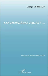 Les dernières pages