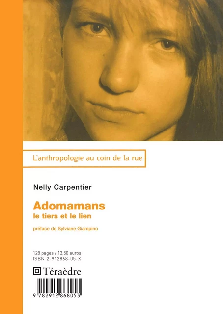 Adomamans, le tiers et le lien - Nelly Carpentier - Téraèdre