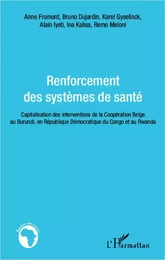 Renforcement des systèmes de santé