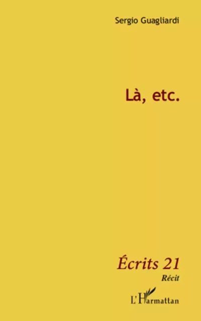 LA ETC - Sergio Guagliardi - Editions L'Harmattan