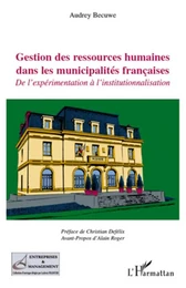 Gestion des ressources humaines dans les municipalités françaises