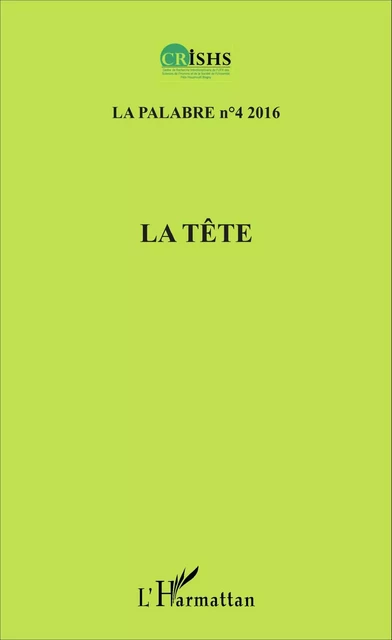 La tête - Jean Patrice Ake - Editions L'Harmattan