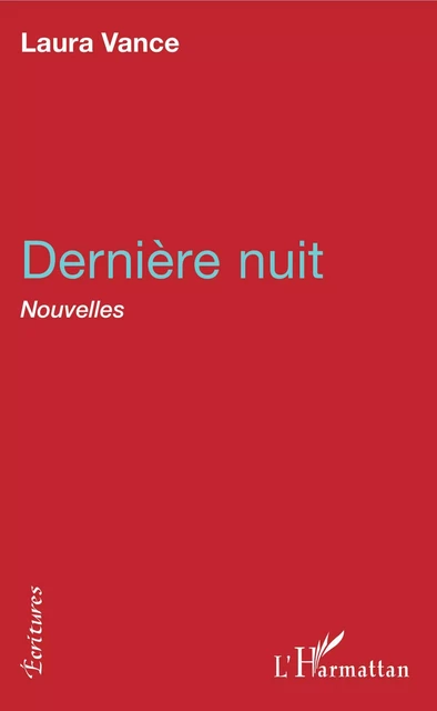 Dernière nuit - Laura Vance - Editions L'Harmattan