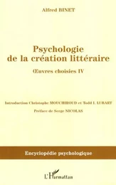 Psychologie de la création littéraire