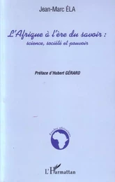 L'Afrique à l'ère du savoir