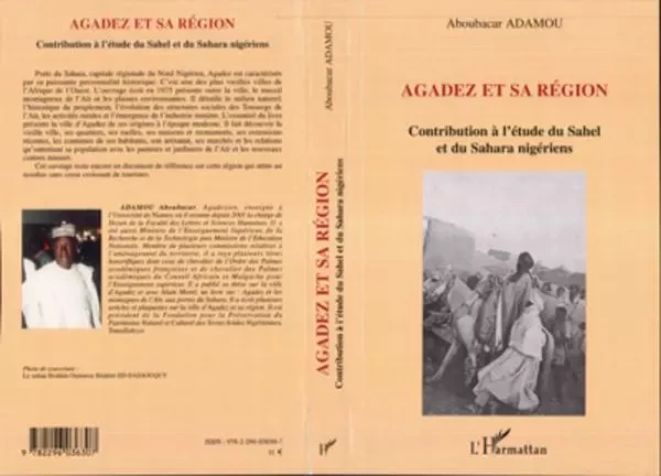 Agadez et sa région - Aboubacar Adamou - Editions L'Harmattan