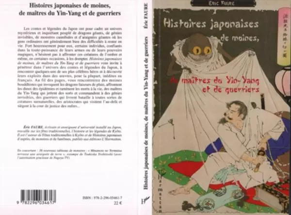 Histoires japonaises de moines, de maîtres du Yin-Yang et de guerriers - Éric Faure - Editions L'Harmattan