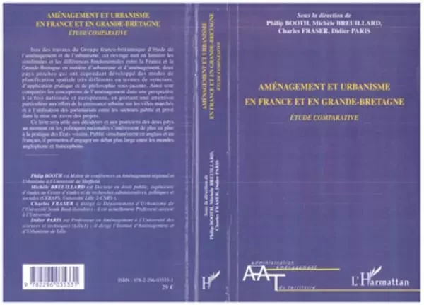 Aménagement et urbanisme en France et en Grande-Bretagne - Michèle Breuillard, Didier Paris - Editions L'Harmattan