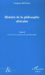 Histoire de la philosophie africaine