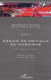 Essais de critique du marxisme