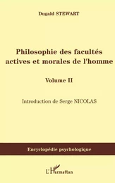 Philosophie des facultés actives et morales de l'homme