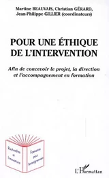 Pour une éthique de l'intervention