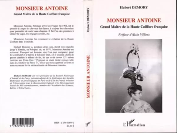 Monsieur Antoine - Hubert Demory - Editions L'Harmattan