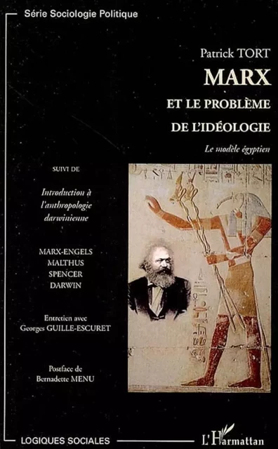 Marx et le problème de l'idéologie - Patrick Tort - Editions L'Harmattan