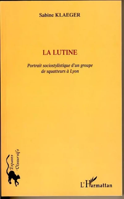 La lutine - Sabine Klaeger - Editions L'Harmattan