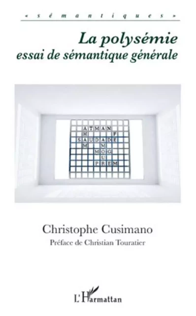 La polysémie - Christophe Cusimano - Editions L'Harmattan