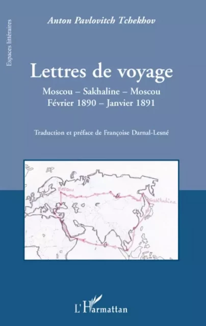 Lettres de voyage - Françoise Darnal-Lesne - Editions L'Harmattan