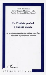 De l'intérêt général à l'utilité sociale