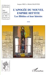 Apogée du Nouvel Empire Hittite