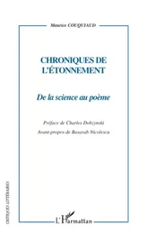 Chroniques de l'étonnement