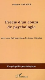 Précis d'un cours de psychologie