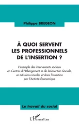 A quoi servent les professionnels de l'insertion ?