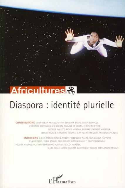 Diaspora: identité plurielle -  - Editions L'Harmattan