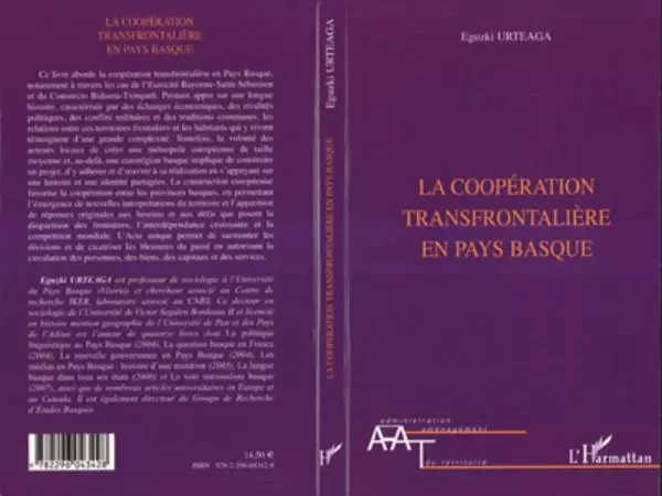 La coopération transfrontalière en Pays Basque - Eguzki Urteaga - Editions L'Harmattan