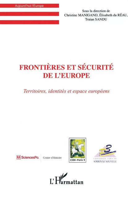 Frontières et sécurité de l'Europe -  - Editions L'Harmattan