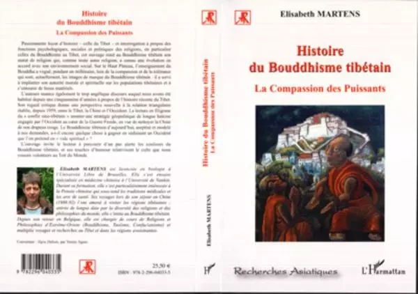 Histoire du bouddhisme tibétain - Élisabeth Martens - Editions L'Harmattan