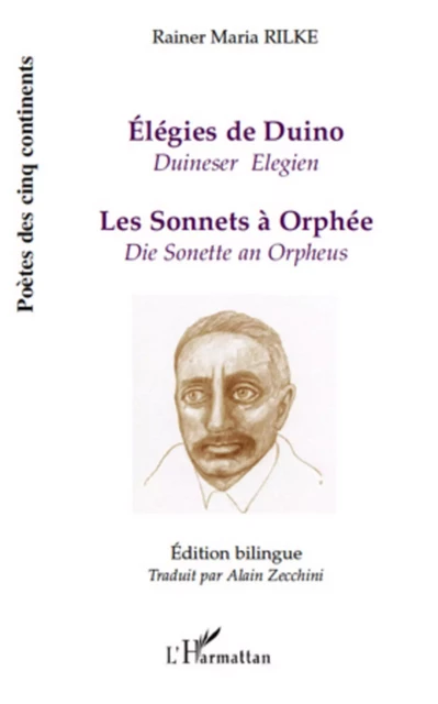 Elegies de Duino (Duineser Elegien) - Alain Zecchini, Rainer Maria Rilke - Editions L'Harmattan