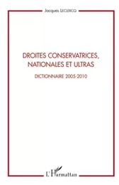 Droites conservatrices, nationales et ultras