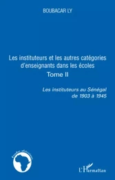 Les instituteurs et les autres catégories d'enseignants dans les écoles