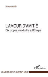 L'amour d'amitié