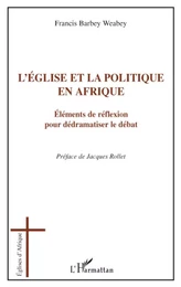 L'église et la politique en Afrique