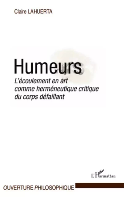 Humeurs - Claire Lahuerta - Editions L'Harmattan