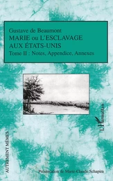 Marie ou l'esclavage aux Etats-Unis Tome II