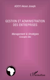 Gestion et administration des entreprises