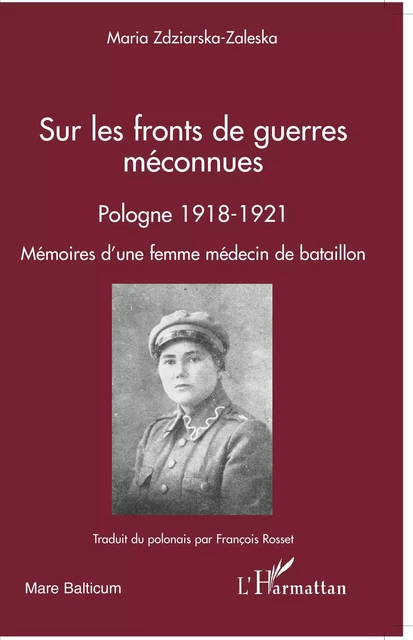 Sur les fronts de guerres méconnues - Maria Zdziarska-Zaleska - Editions L'Harmattan