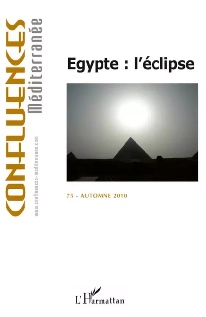 Egypte : l'éclipse - Pierre Blanc - Editions L'Harmattan