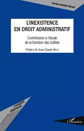 L'inexistence en droit administratif