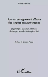 Pour un enseignement efficace des langues aux autochtones