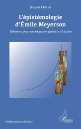 L'épistémologie d'Emile Meyerson