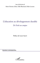 L'éducation au développement durable