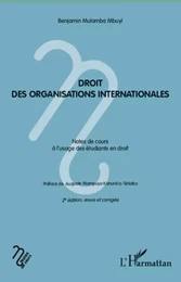 Droit des organisations internationales